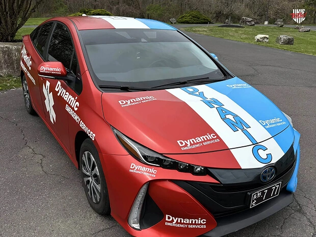 company car wrap