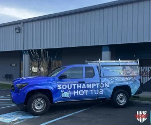 southampton hot tub fleet wrap